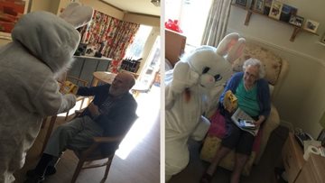 Easter celebrations at Abroath care home
